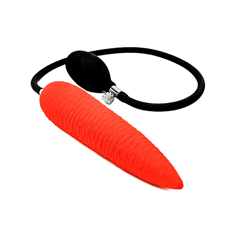 Aufblasbarer Dildo in Karottenform 3