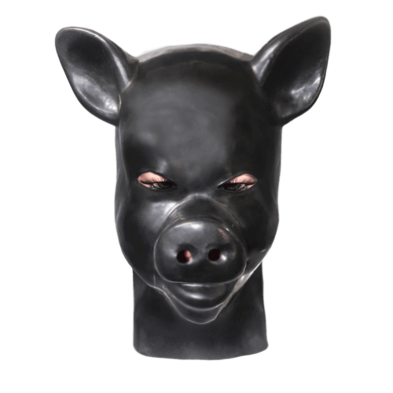 Pig Mask Size: 28*23cm Circle: 53-57cm