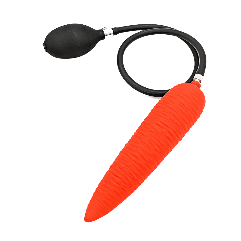 Aufblasbarer Dildo in Karottenform 2