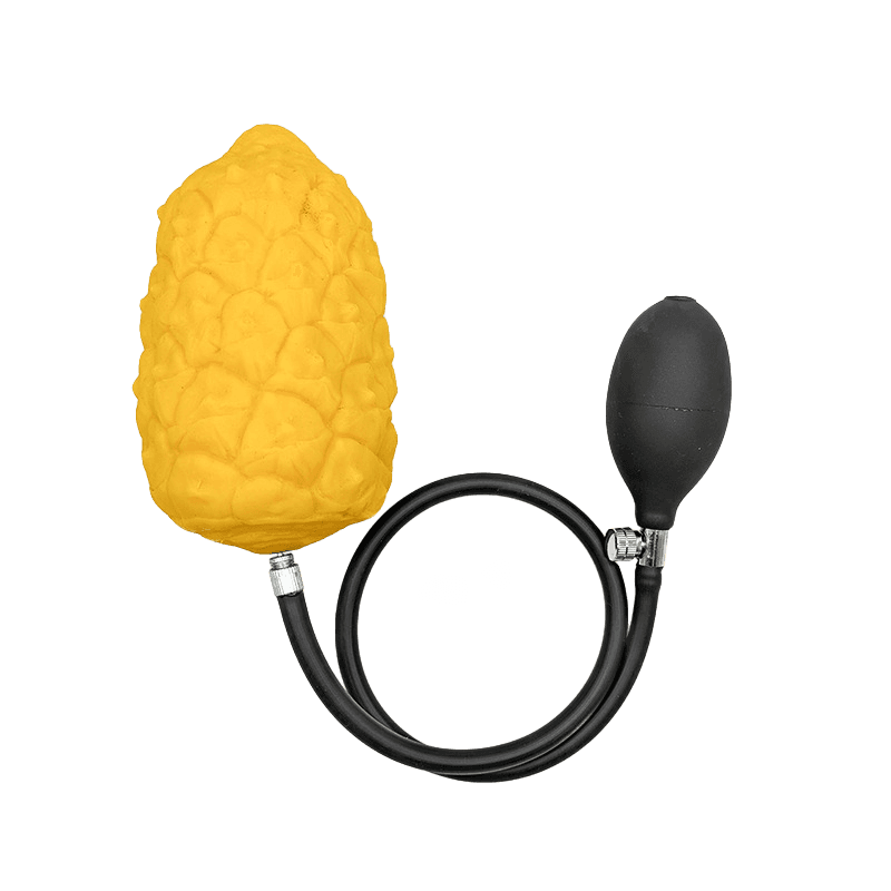 Silicone Initial Height:13.1cm Initial Diameter:7.7cm Tube Length:50cm