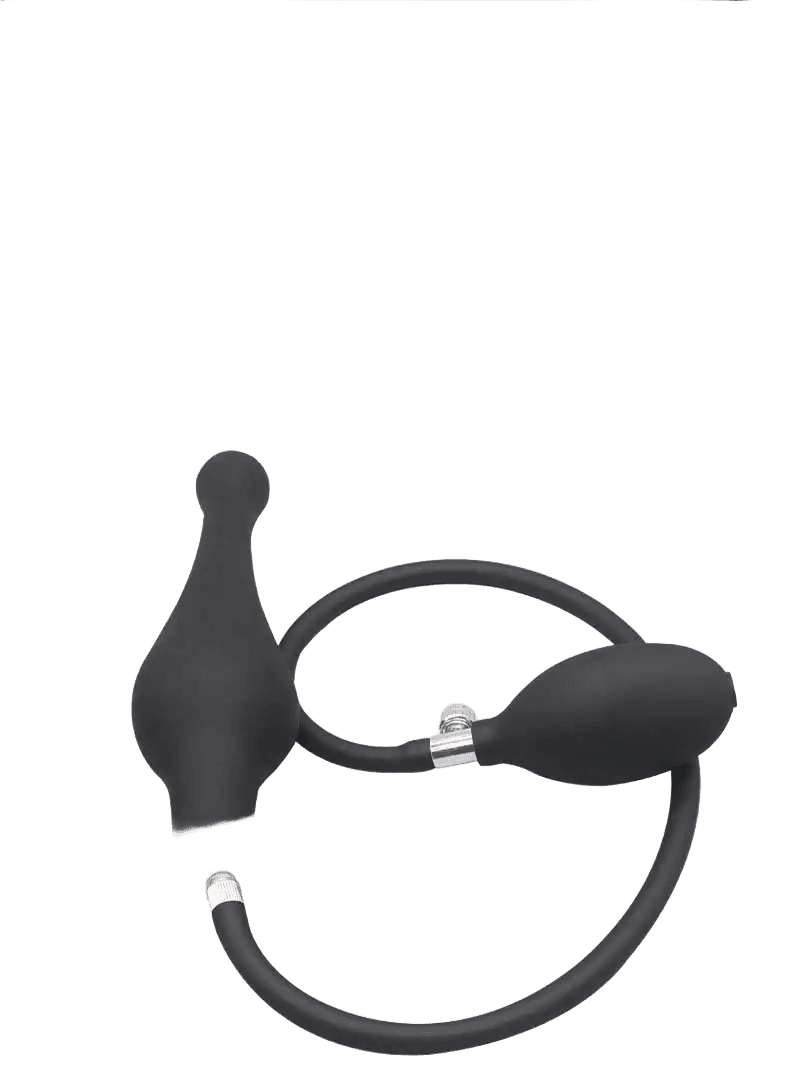 Inflatable Long Plug Silicone Total Height:21cm Tube Length:50cm 3