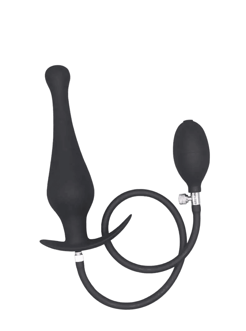 Inflatable Long Plug Silicone Total Height:21cm Tube Length:50cm