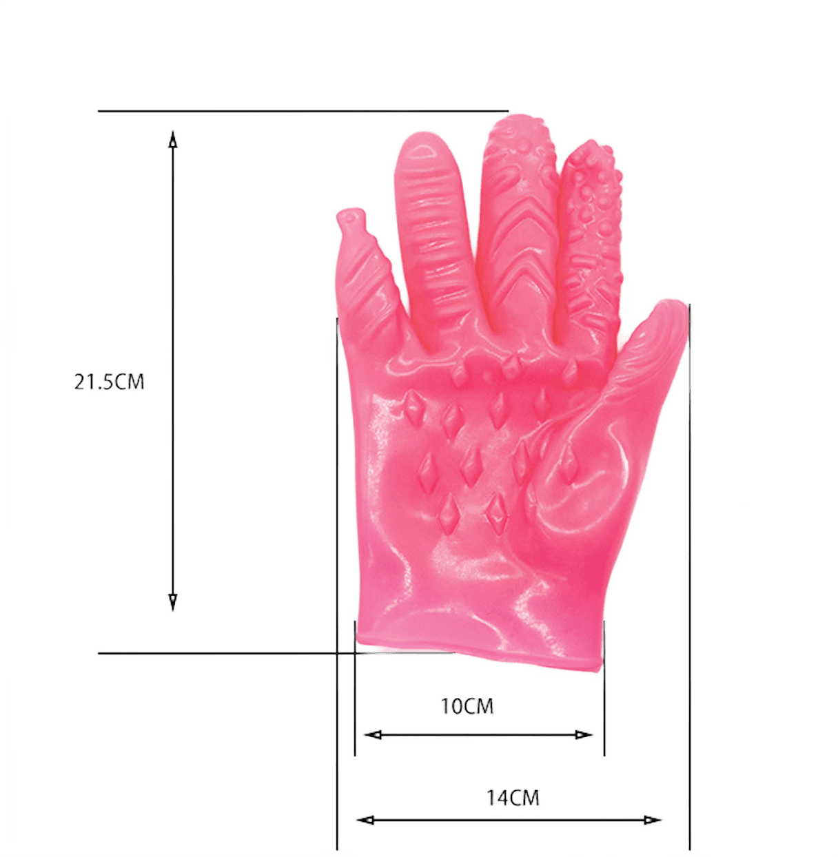 Sexy Gloves with Point Pink 3