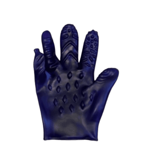 Sexy Gloves with Point Blue