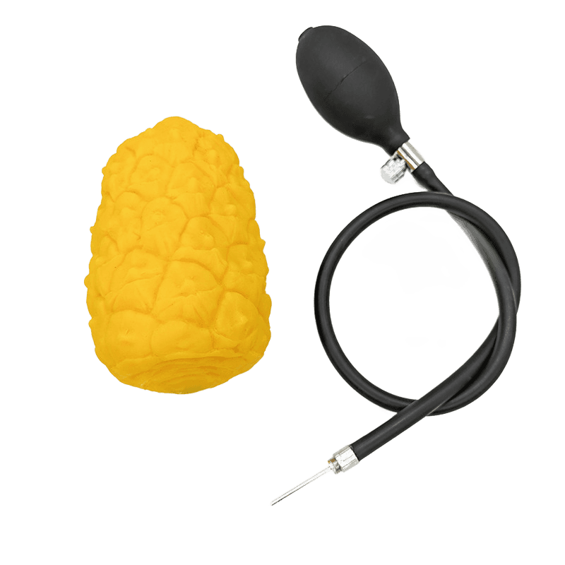 Silicone Initial Height:13.1cm Initial Diameter:7.7cm Tube Length:50cm 2