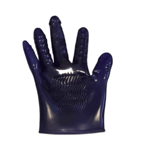 Sexy Gloves with Smile Blue