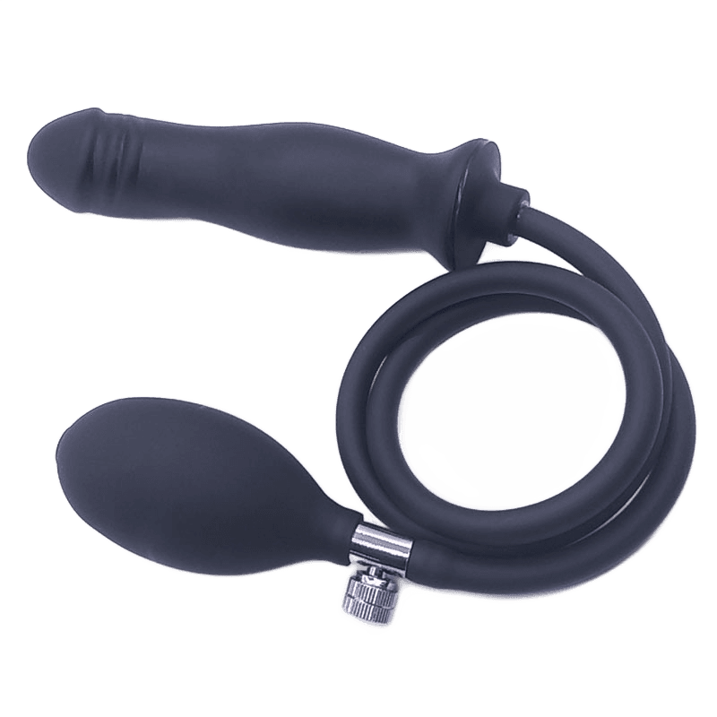 Inflatable Anal Plug Silicone+PVC Initial Height:17CM Initial Diameter:3.8CM Tube Length:50CM 2