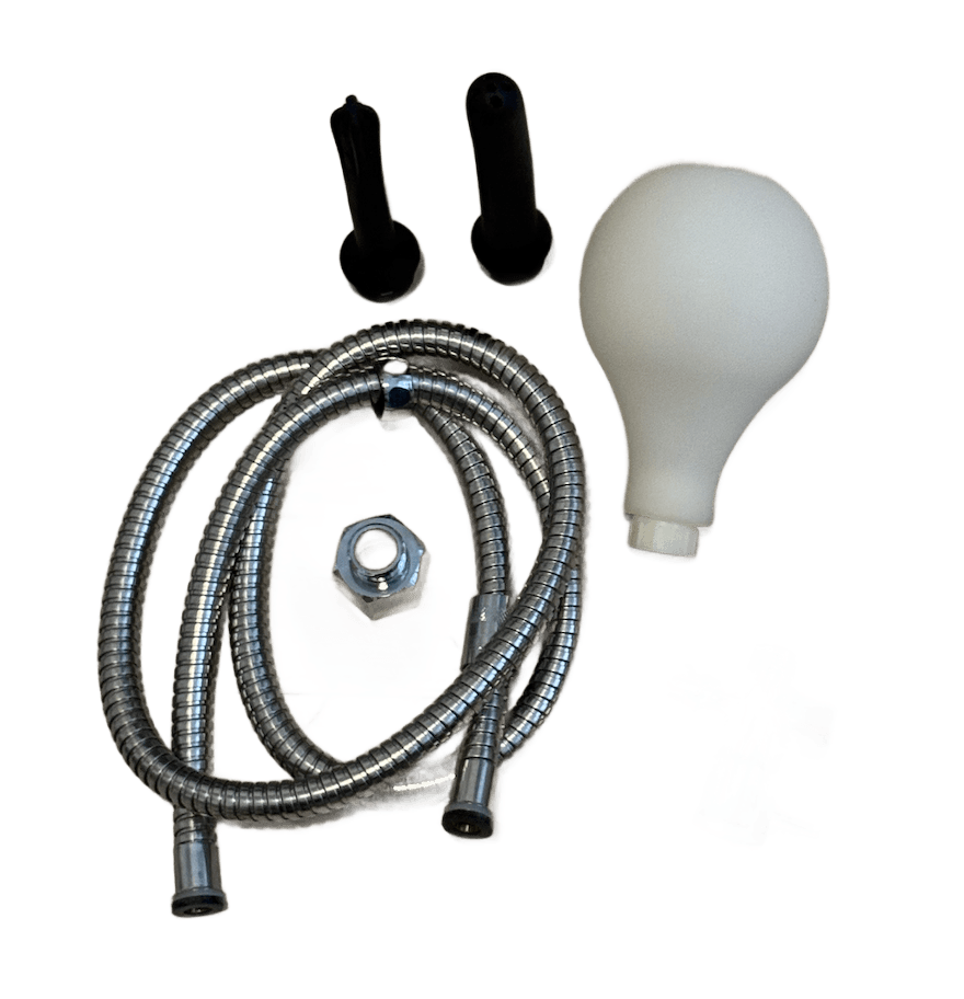 Metal Shower Set 1 (Stainless Steel Hose + Nozzles) 2